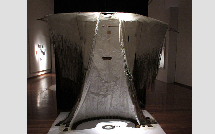 The Mother’s Robe | Full installation Cuartel del Arte, Pachuca, 2010